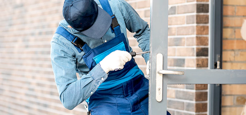 Pivot Storefront Door Locks Installation in Cameron Park, California